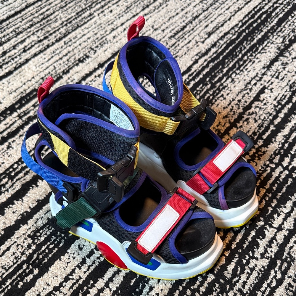 Anthony Wang Color block Wedge